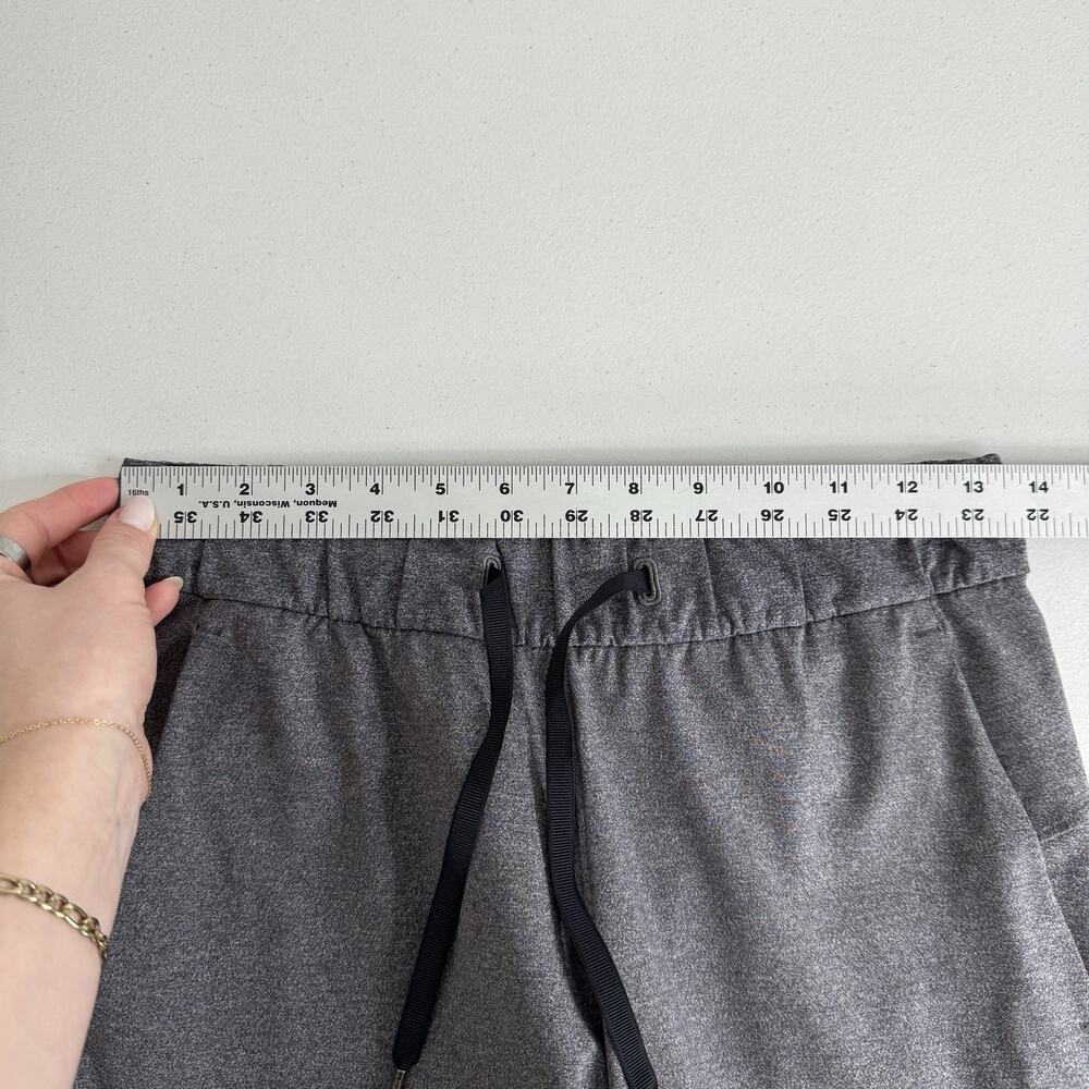 Lululemon Womens Sweat Pants 4 Heathered Gray On the Fly 7/8 Jogger Lounge Gym - Picture 6 of 15